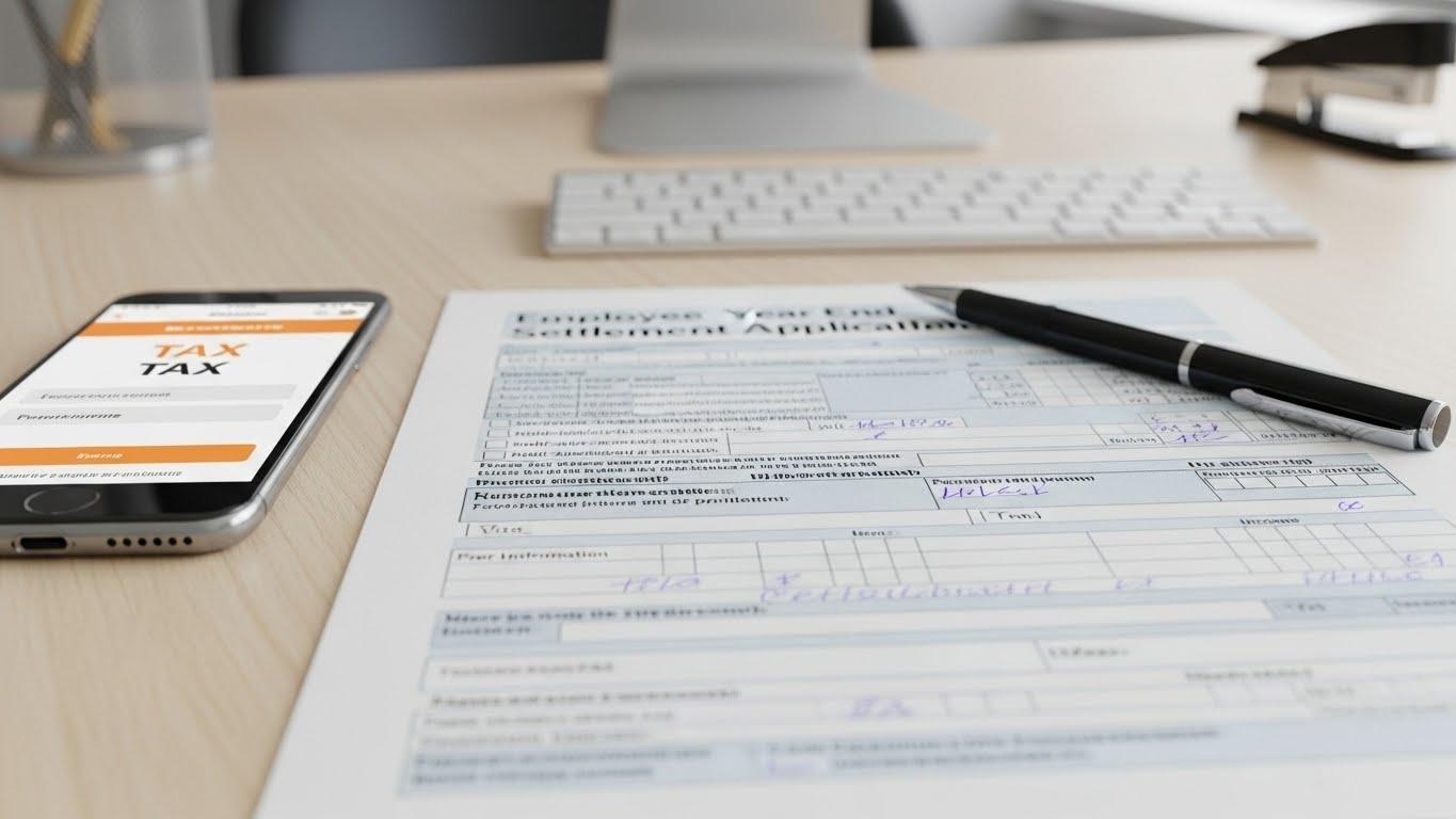 근로자 연말정산 신청서