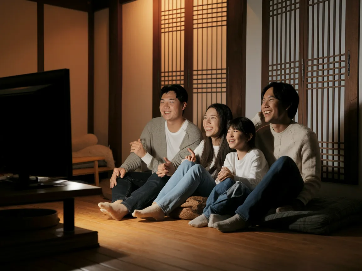 👨‍👩‍👧‍👦 5. 가족&#44; 친구와 함께 시청하기