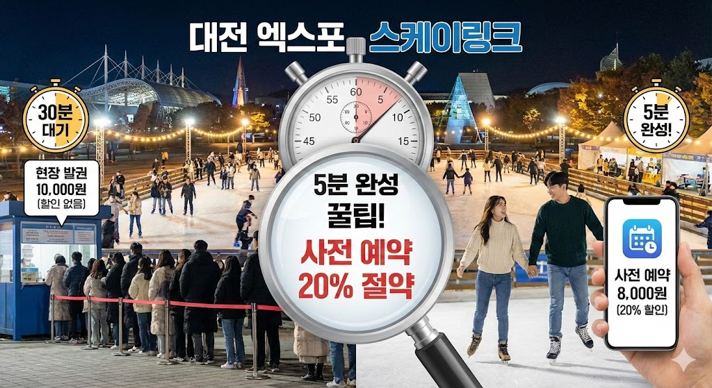 대전 엑스포 스케이트장 현장