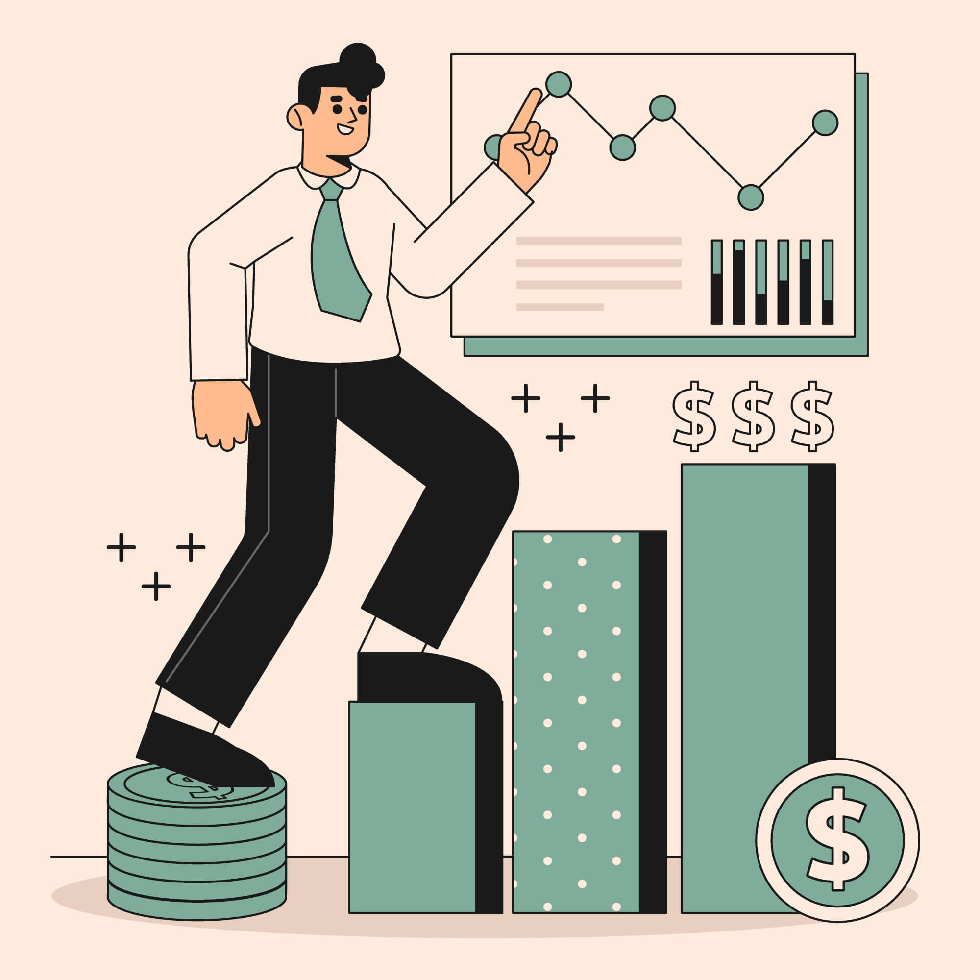 채권 ETF투자하는 모습