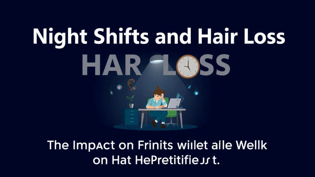 심야 근무와 탈모