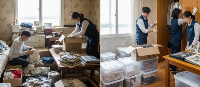 천안 고독사 정리중