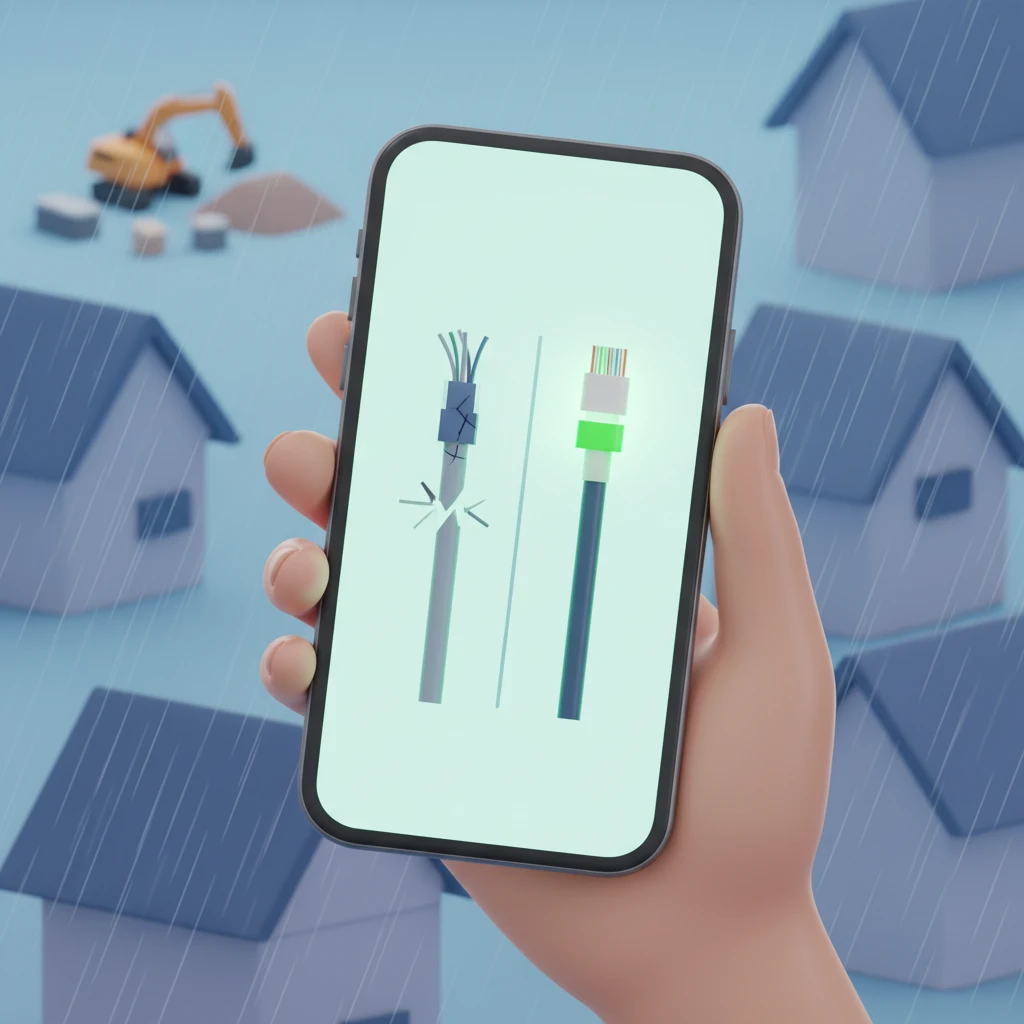 KT 와이파이 인터넷 램프 빨간불일 ..