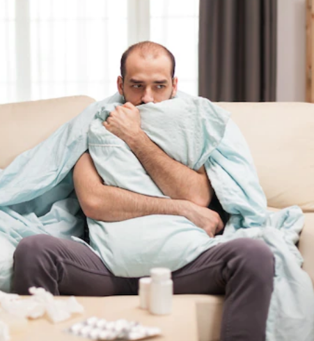 통풍 증상 - 오한