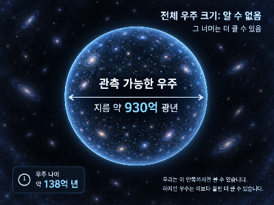 우주의 크기, 끝까지 가면 무엇이 있을까?