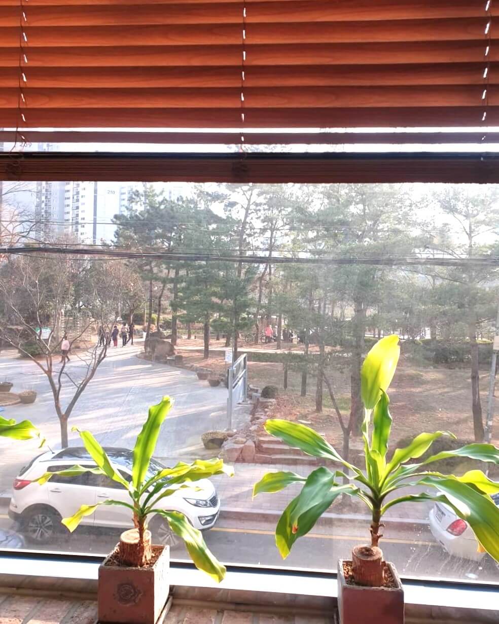 창가자리