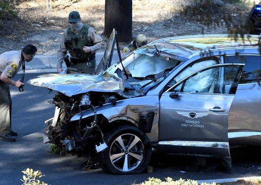 제네시스 GV80과 타이거 우즈: 목숨을 지켜낸 차량 안전 기술 관련 사진