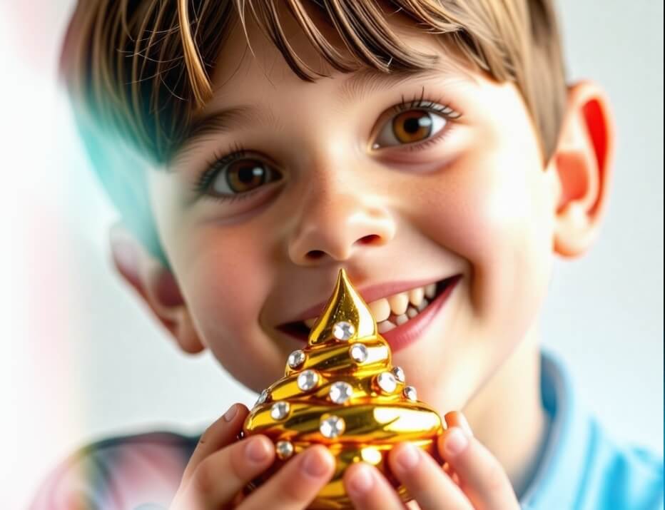 금이나 보석이 똥에서 나오는 꿈