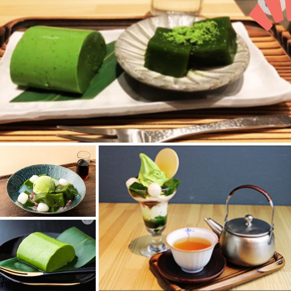 京はやしや 말차카즈네리 세트