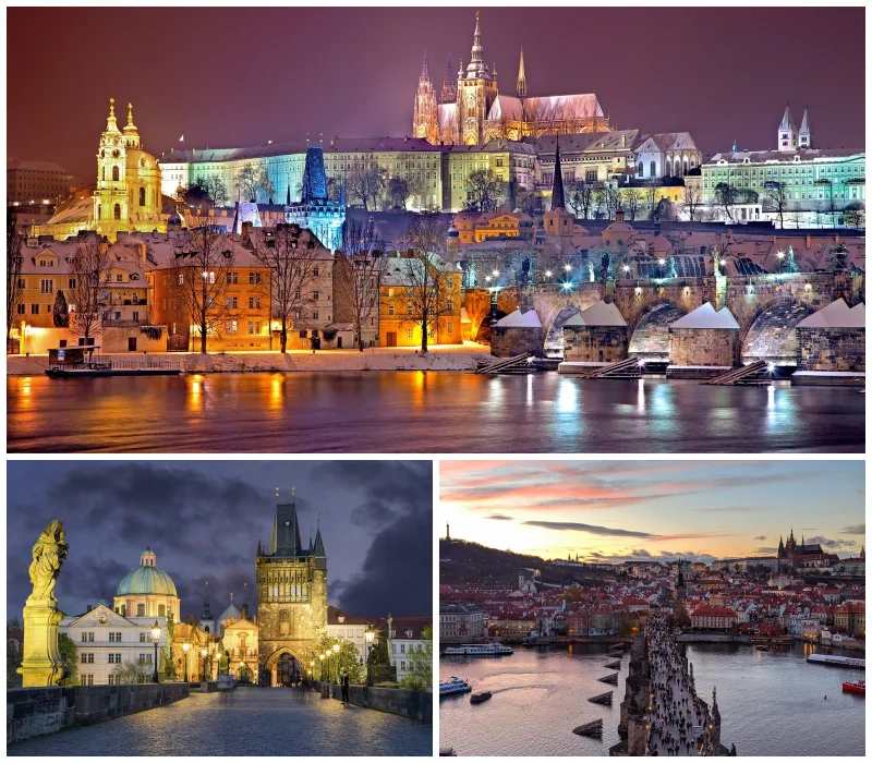 카를 교 및 프라하 성