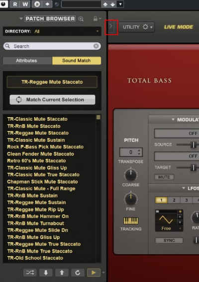 Trilian의 미니 브라우저
