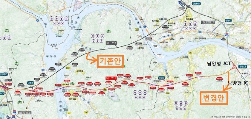 서울양평고속도로_변경_전후_비교