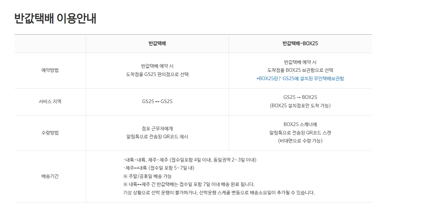 이용요금 / 이용안내