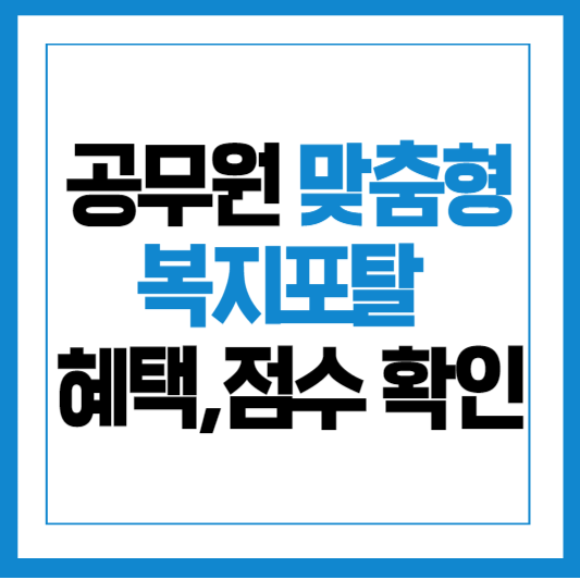 맞춤형복지포탈