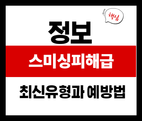 스미싱 피해 급증! 2025년 최신 유형과 예방법은?