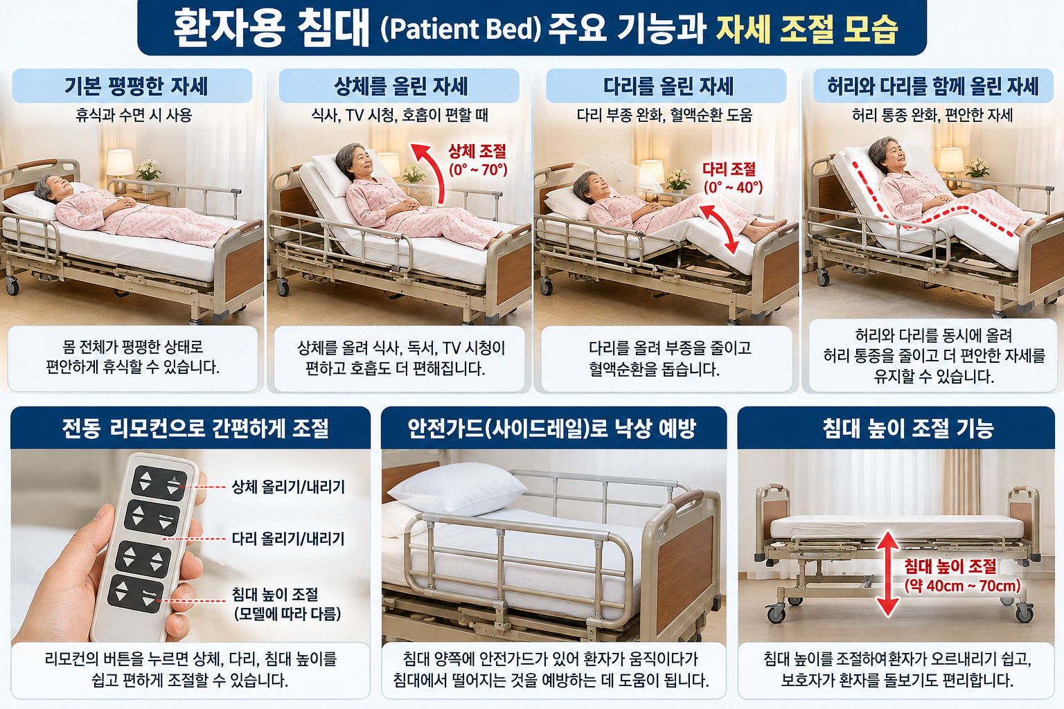 시니어 침대