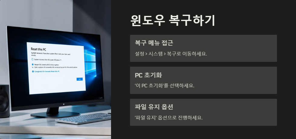 윈도우11에서 터치패드가 작동하지 않을 때 해결법
