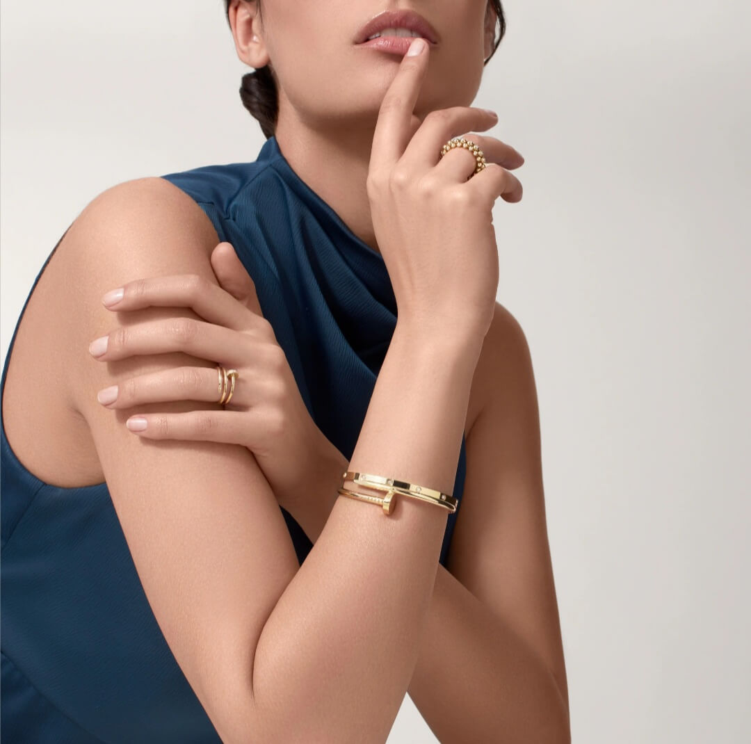 까르띠에 팔찌 착용컷