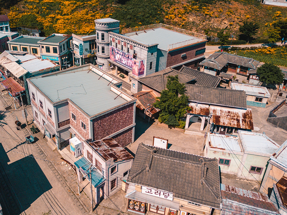 순천 드라마촬영장 내 복고거리