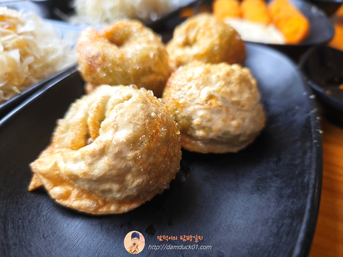 군만두, 대게튀김