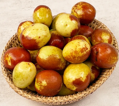 한국의 떡 종류 혼돈병-대추