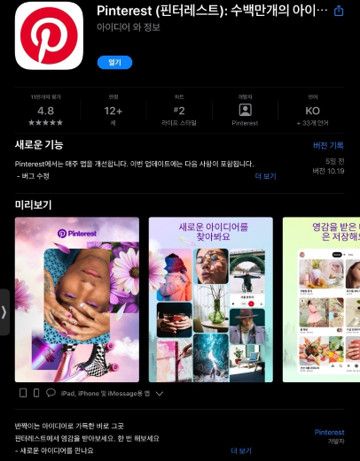 핀터레스트-이미지기반SNS플랫폼-소개-저작권문제해결-수익창출방법소개