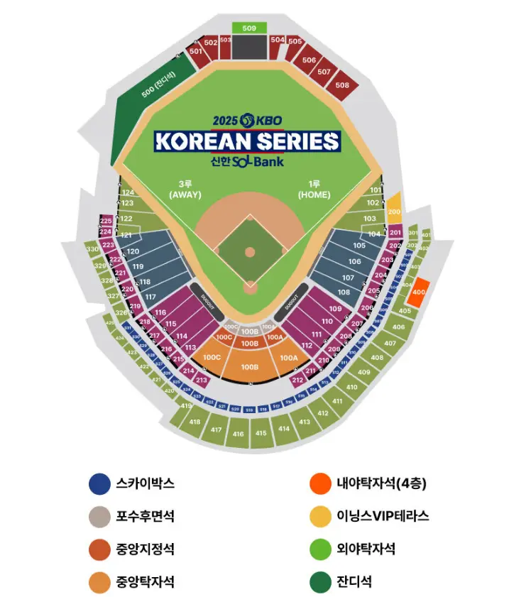 대전이글스파크 좌석