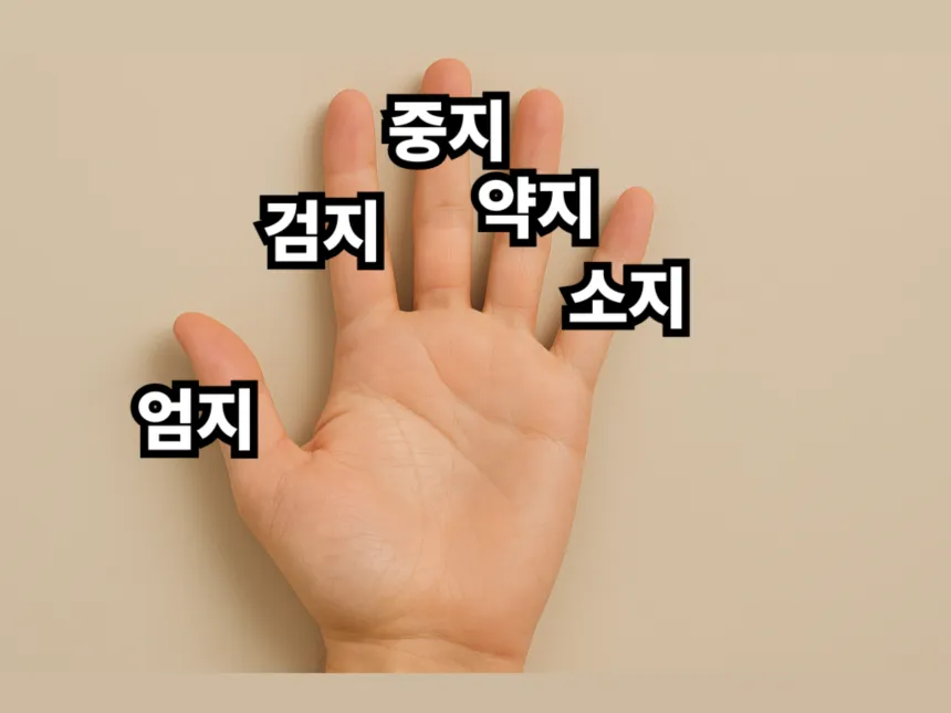 손가락 이름