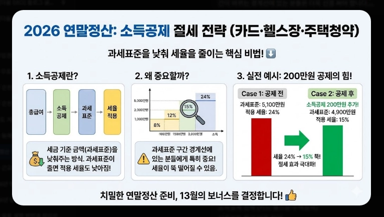 연말정산 13월의 보너스 받는 꿀팁