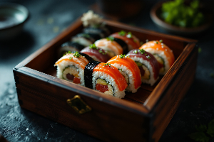 후쿠오카의 고급 초밥집