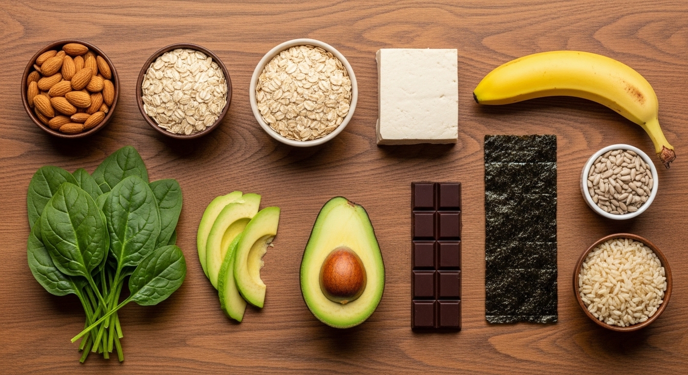 마그네슘이 풍부한 음식