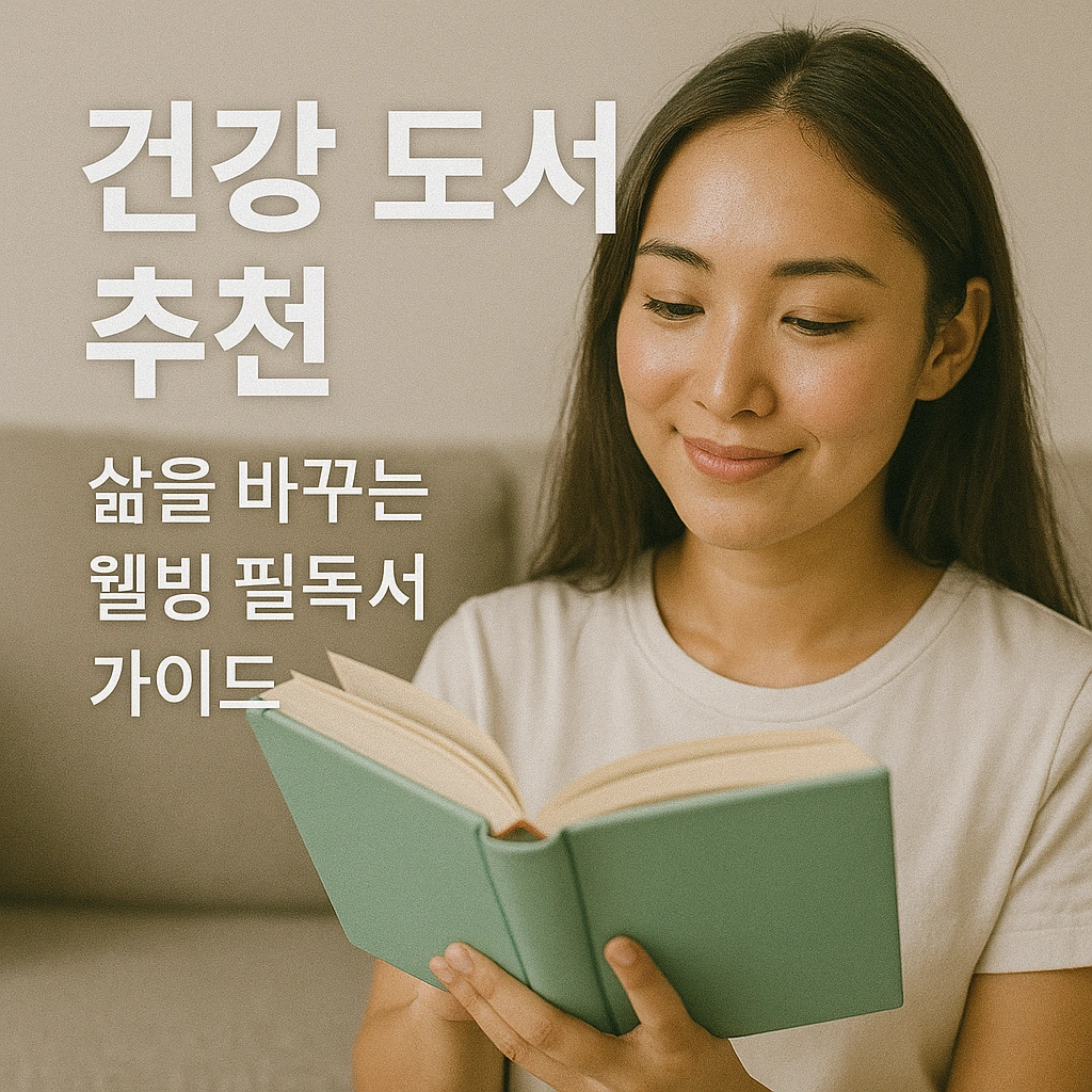 건강 도서 추천 - 삶을 바꾸는 웰빙 필독서 가이드