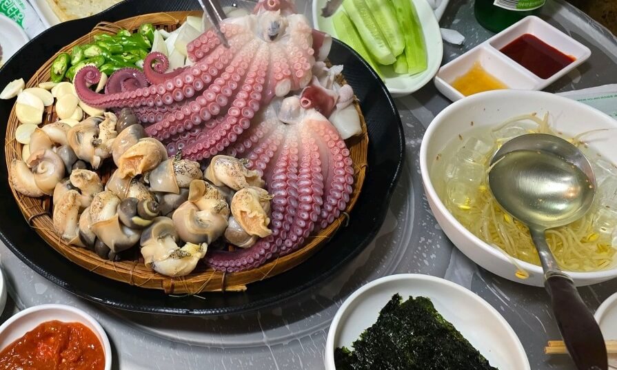 전현무계획2 강원도 삼척 피문어 숙회와 생골뱅이 숙회 전문 맛집 동해안 전현무계획2 31회