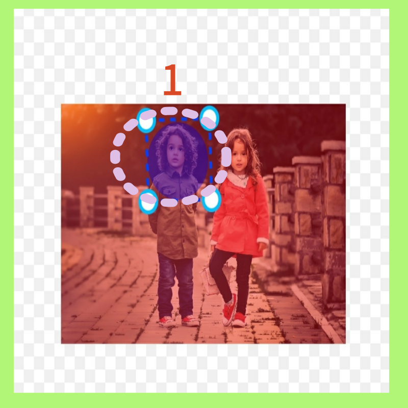 컷 믹스 앱 얼굴 크기 자르고 조절하기