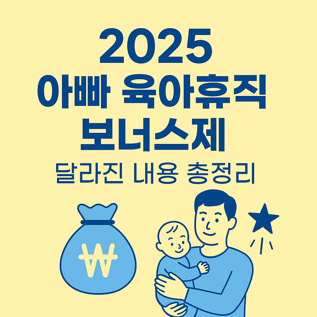 아빠 육아휴직 보너스제