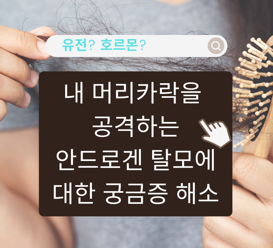 유전? 호르몬? 내 머리카락을 공격하는 안드로겐 탈모에 대한 궁금증 해소!