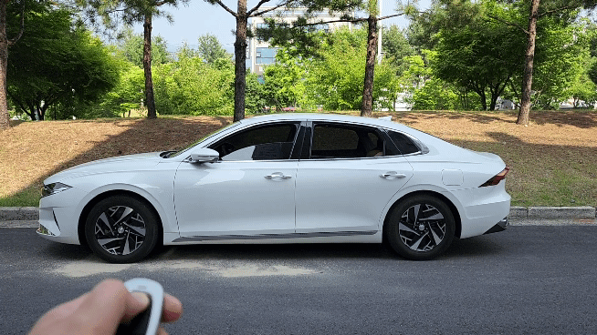 원격 창문 닫힘 작동 모습