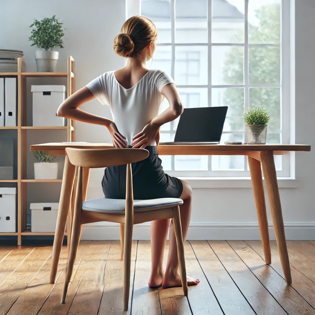 허리 통증을 예방하는 바른 자세 유지법