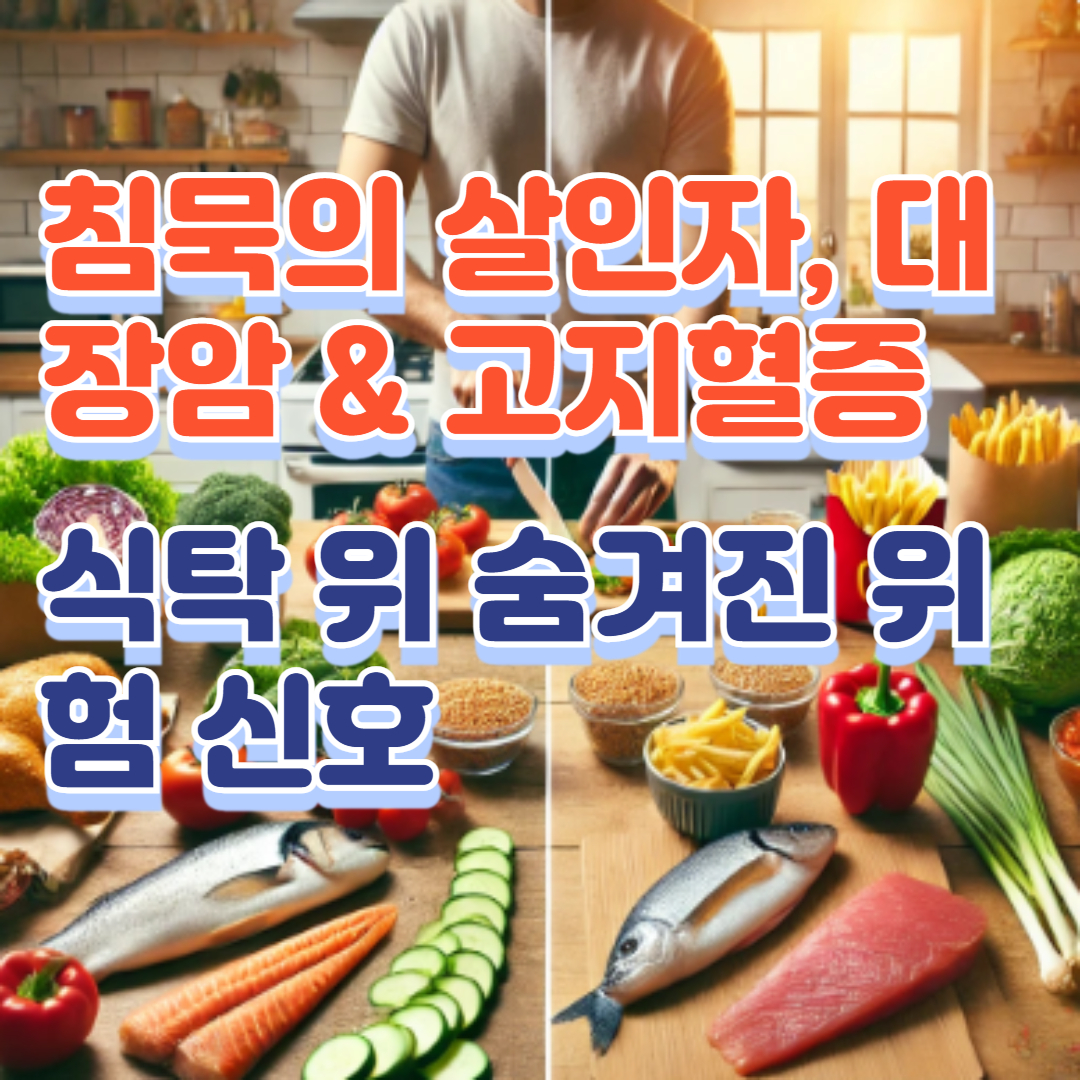 침묵의 살인자, 대장암 &amp; 고지혈증! 식탁 위 숨겨진 위험 신호