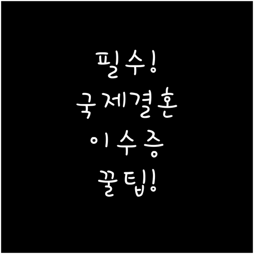 국제결혼 안내프로그램 교육 내용과 이..