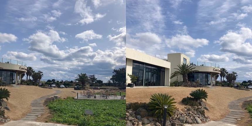 제주-카페루시아-서귀포-제주도-여행지추천-건물-입구