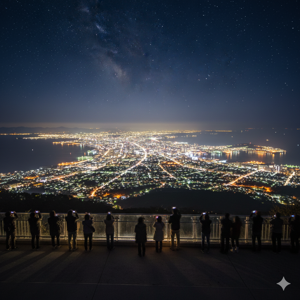 전세계 3대로 꼽는 하코다테 야경