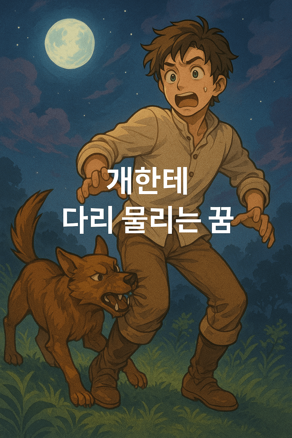 개한테 다리 물리는 꿈 해몽