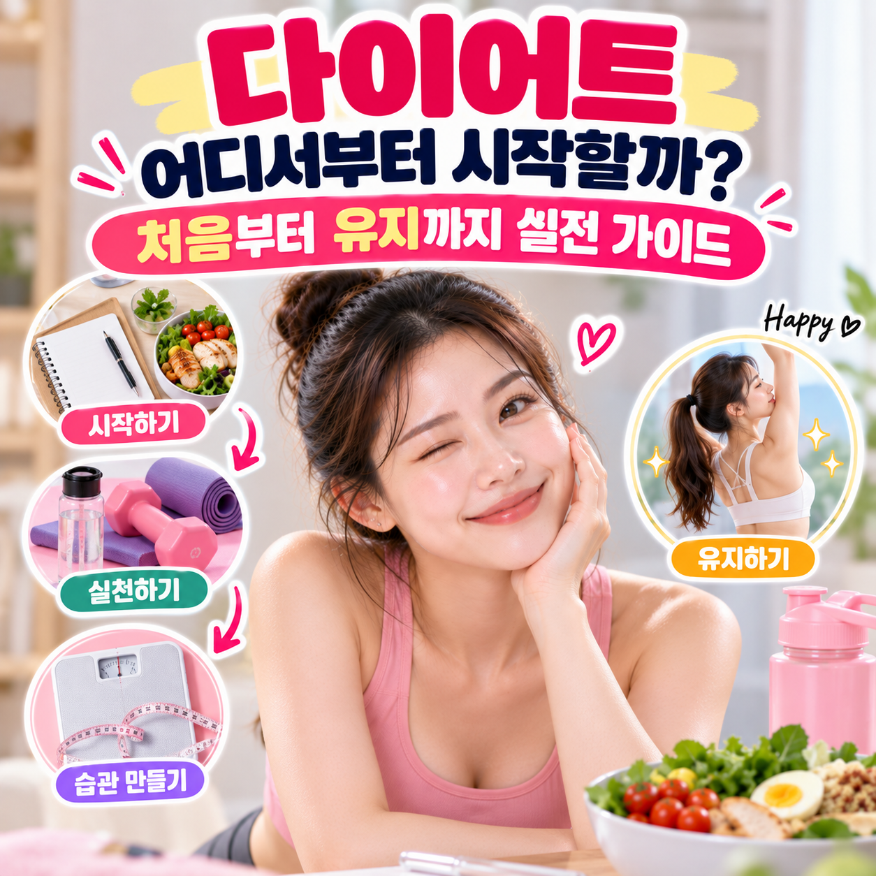 다이어트 어디서부터 시작할까?