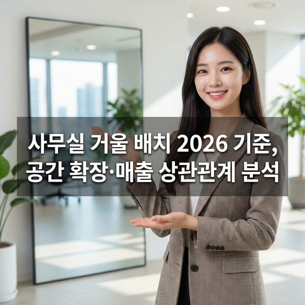 사무실 거울 배치 2026 기준 ｜ 공간 확장&middot;매출 상관관계 분석