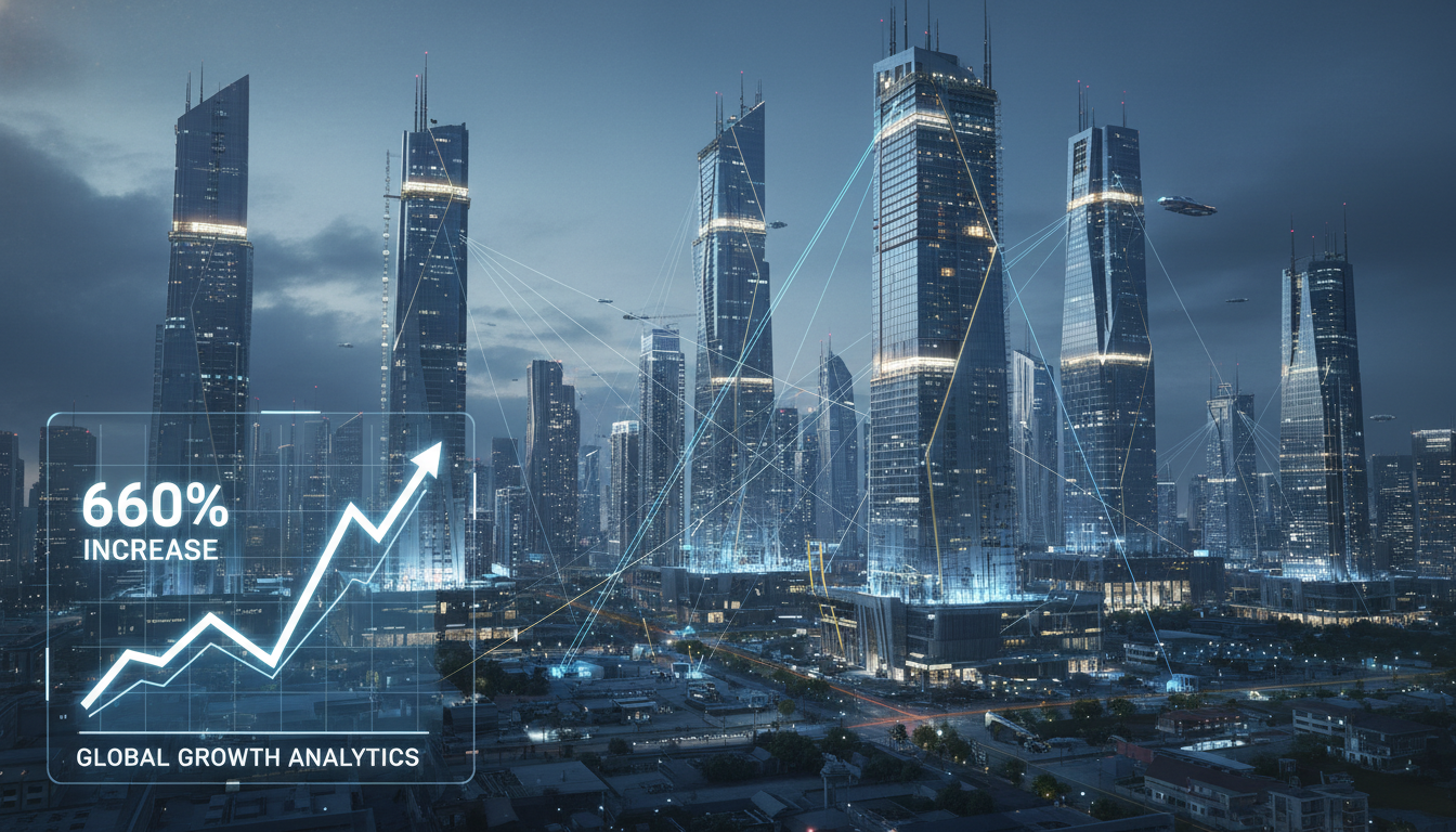 미래 도시 건설 현장과 급등하는 주식 차트가 함께 보이는 이미지. '제2의 대우건설' 주가 상승과 2026년 하반기 건설주 전망을 상징합니다.
