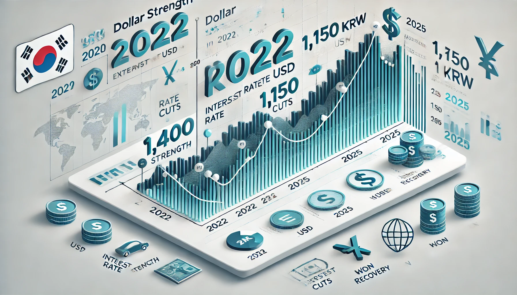 2025년 환율과 외환시장 전망 : 글로벌 흐름과 한국 경제의 방향성