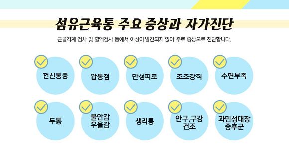섬유근육통 증상