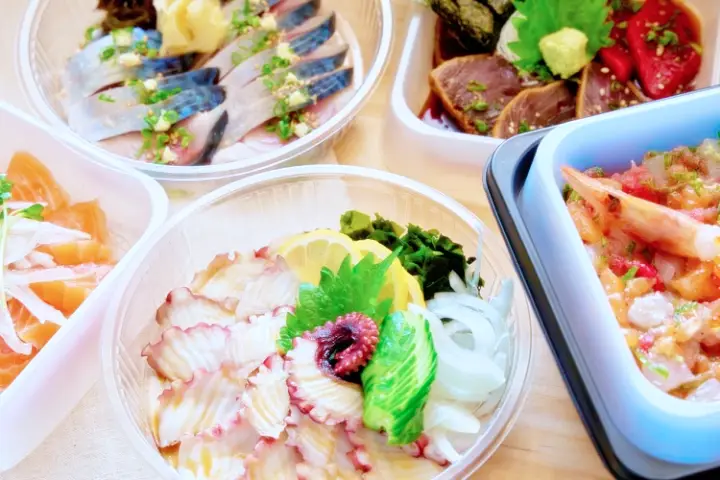 경기 평택 다시마 콘부지메 숙성 연어 사케동 해물덮밥 카이센동 연어회 맛집