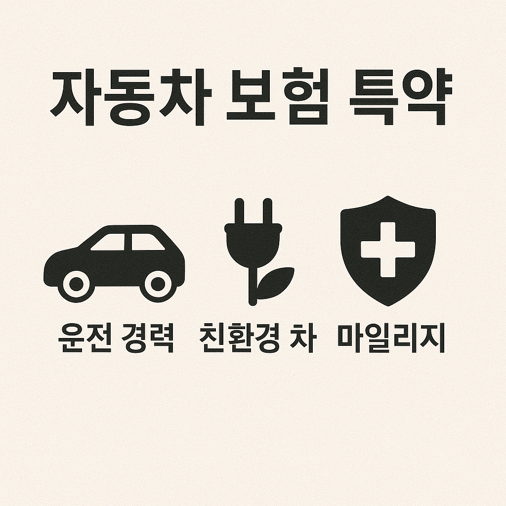 자동차 보험 특약 종류 총정리! 꼭 챙겨야 할 할인과 혜택은?